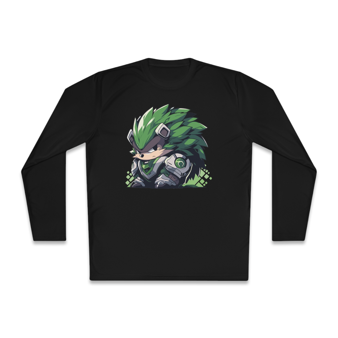 100% Cotton Long Sleeve Tee | Mascot-Hedgehog-011