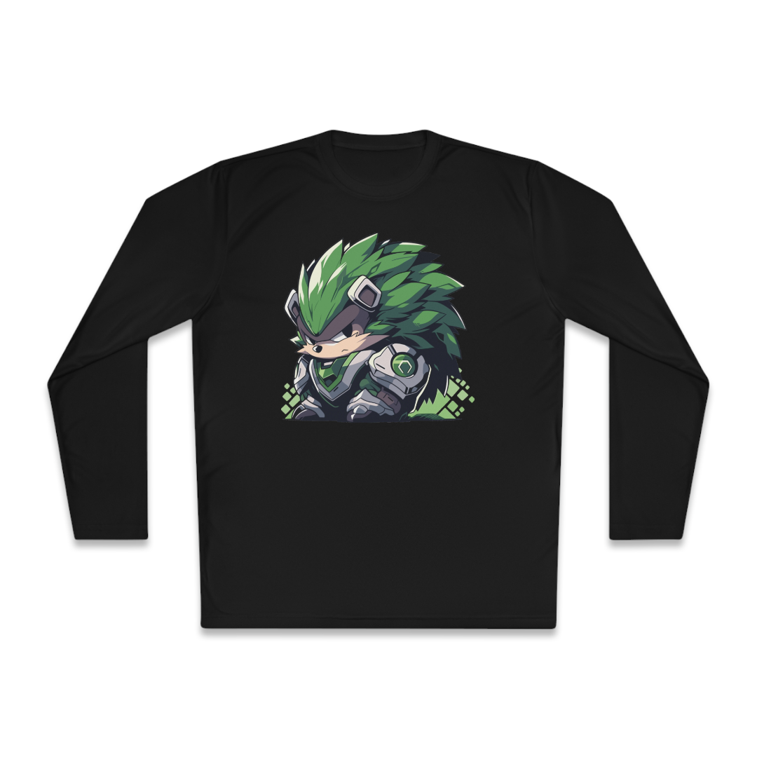 100%纯棉长袖T恤 | Mascot-Hedgehog-011 