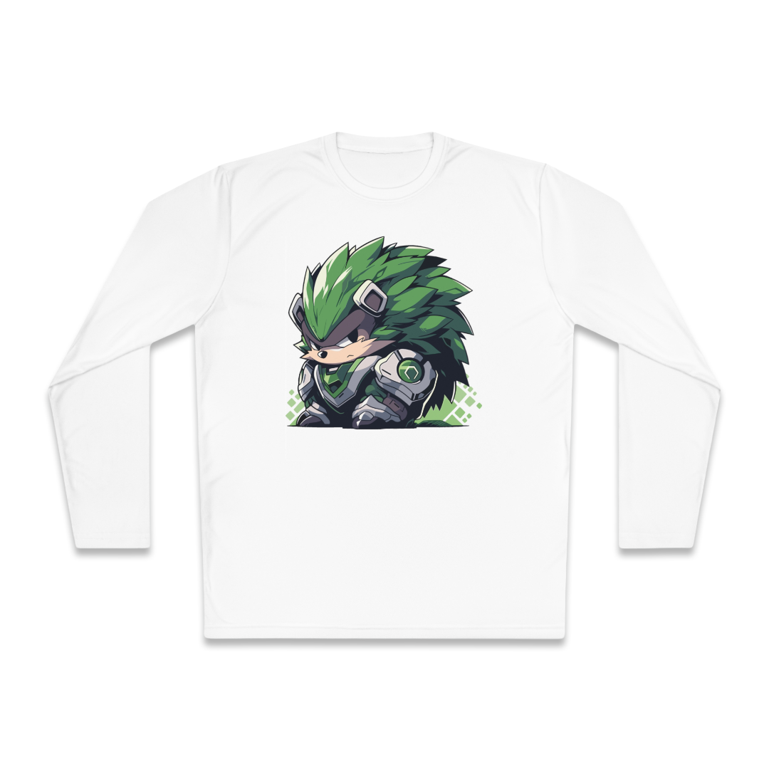 100% Cotton Long Sleeve Tee | Mascot-Hedgehog-011