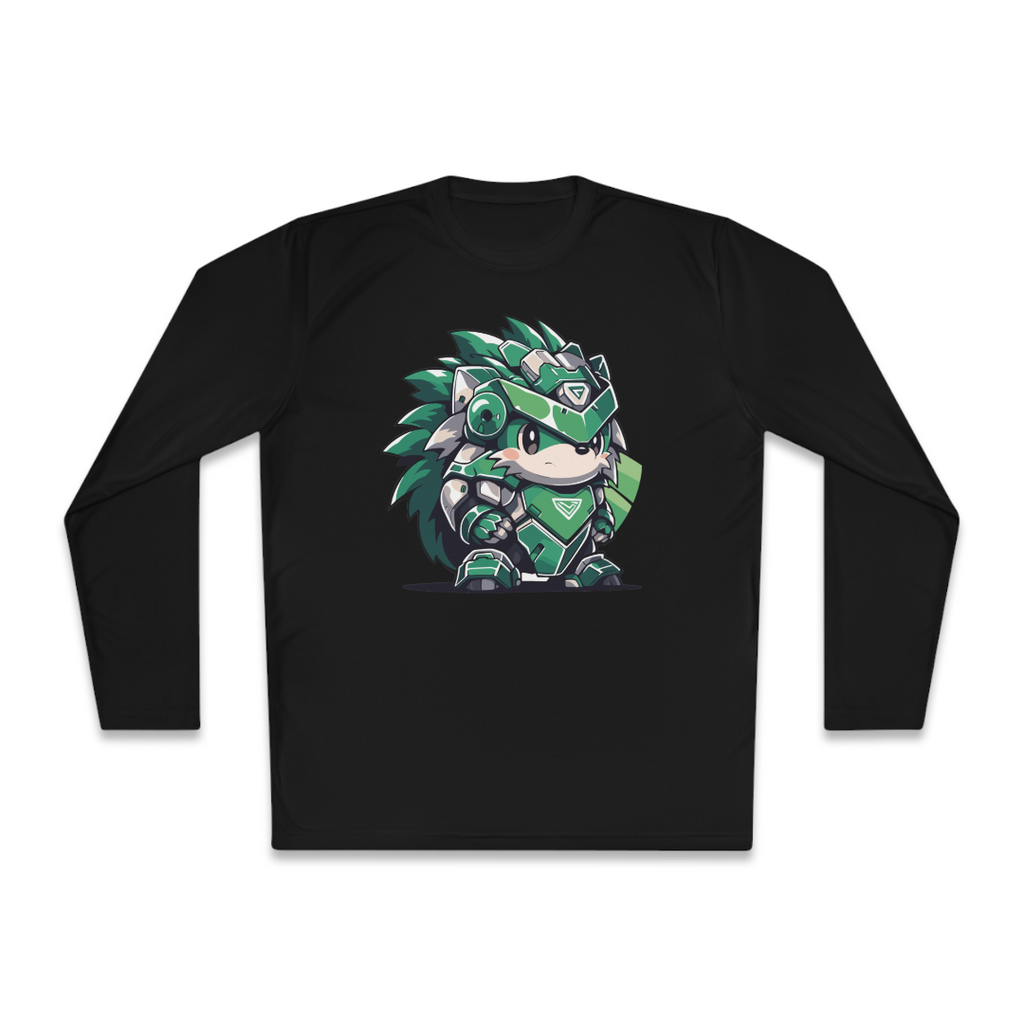 100%纯棉长袖T恤 | Mascot-Hedgehog-012 