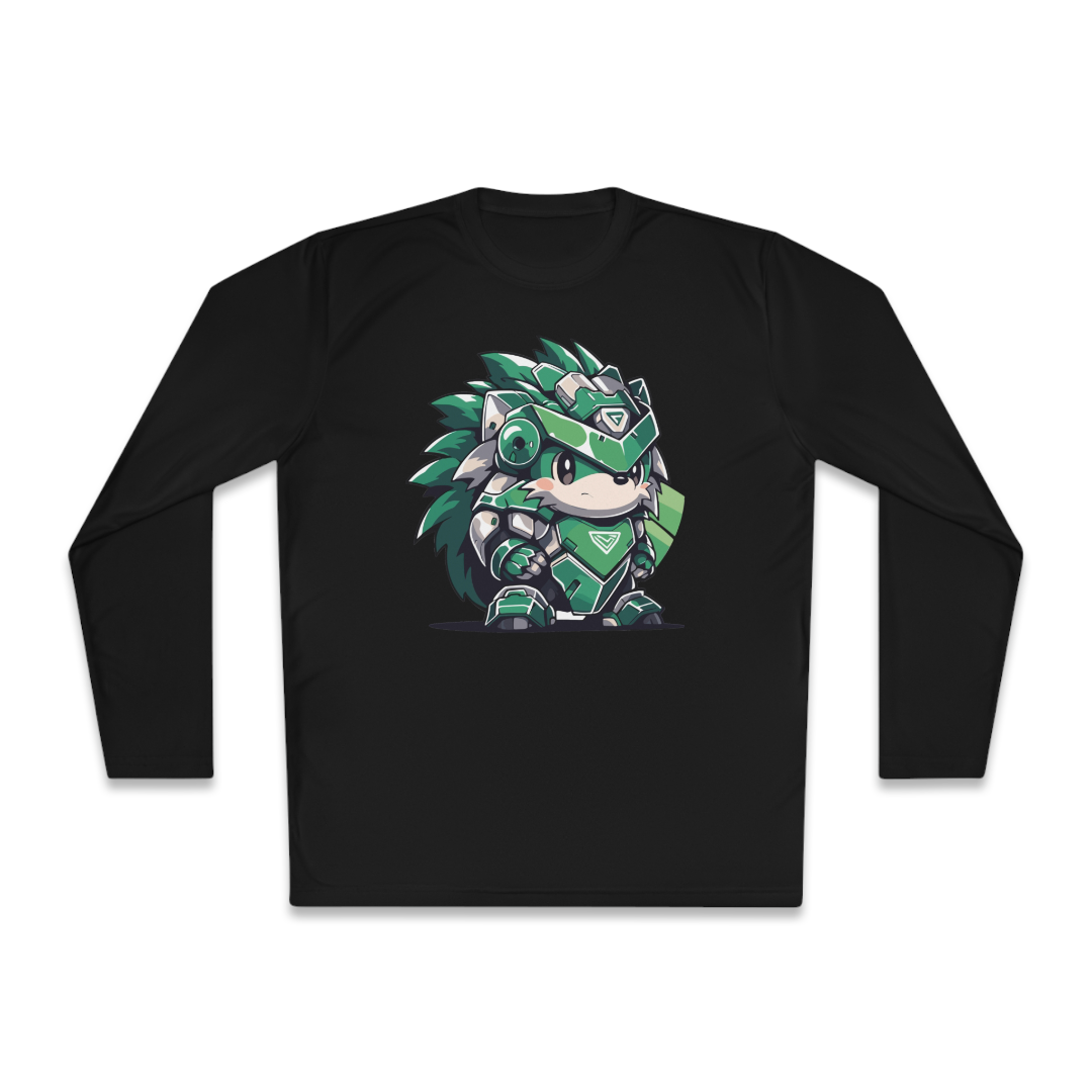 100% Cotton Long Sleeve Tee | Mascot-Hedgehog-012