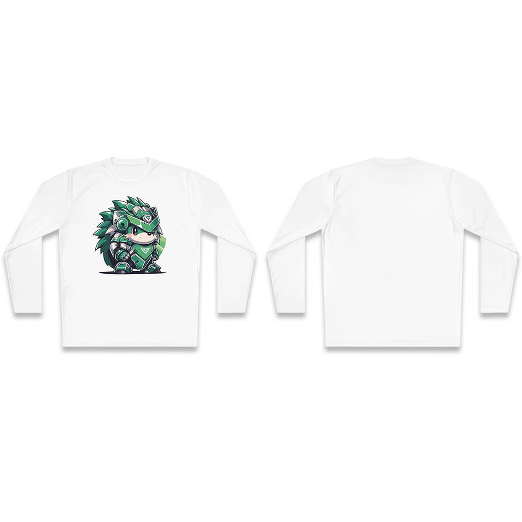 100%纯棉长袖T恤 | Mascot-Hedgehog-012 