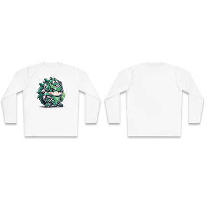 100% Cotton Long Sleeve Tee | Mascot-Hedgehog-012