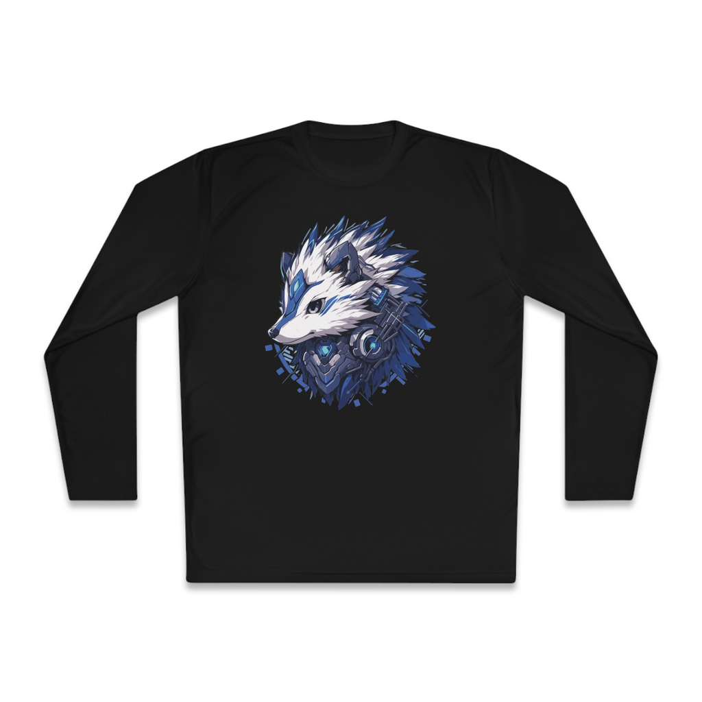 100%纯棉长袖T恤 | Mascot-Hedgehog-013 