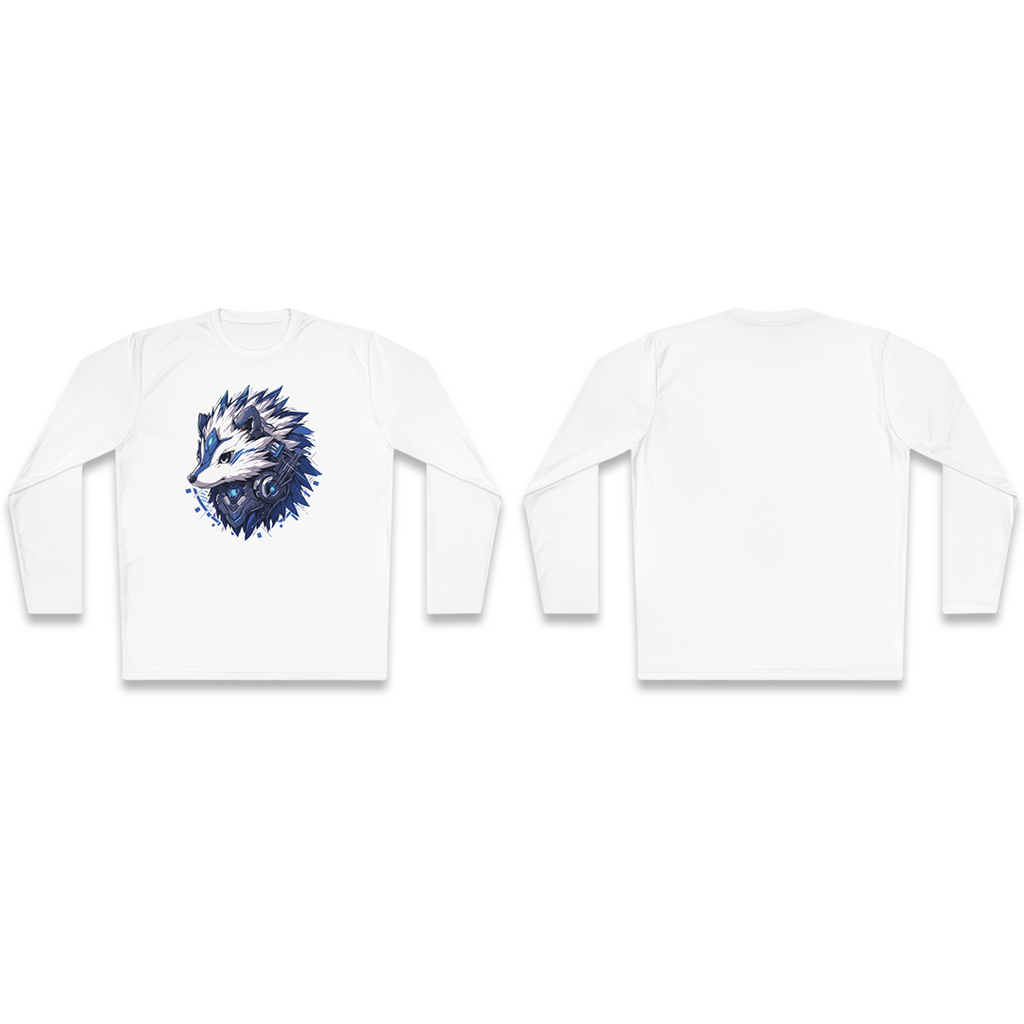 100%纯棉长袖T恤 | Mascot-Hedgehog-013 