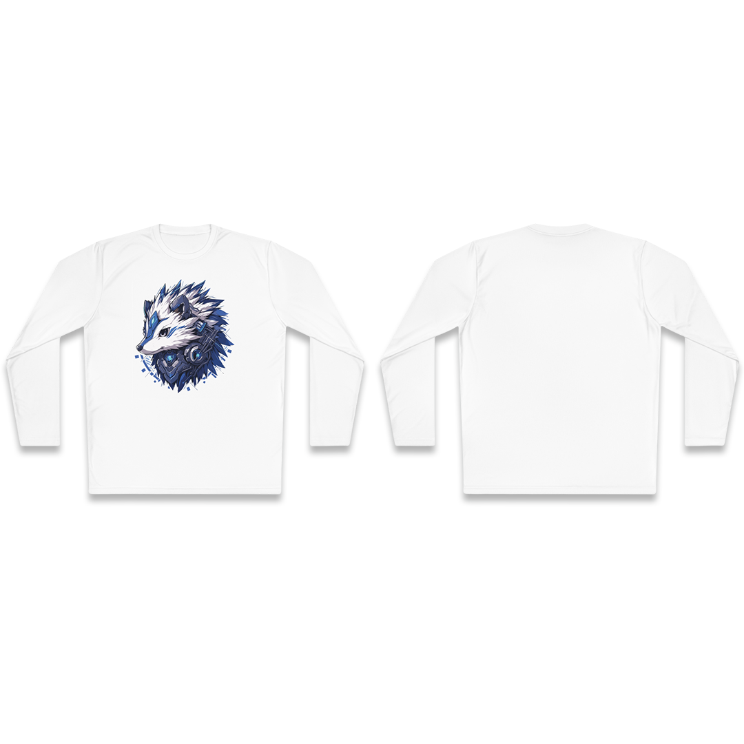 100% Cotton Long Sleeve Tee | Mascot-Hedgehog-013