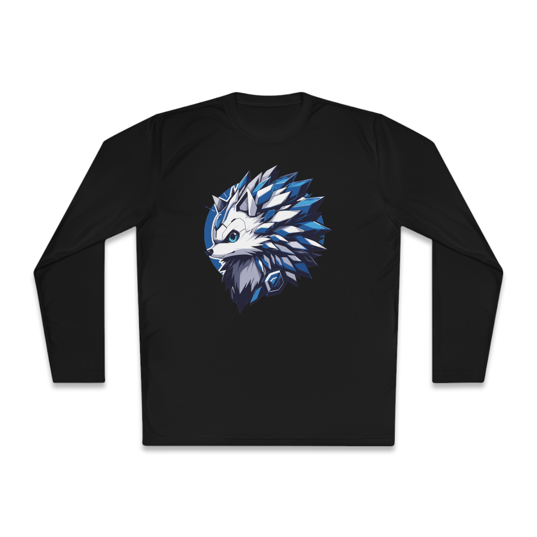 100% Cotton Long Sleeve Tee | Mascot-Hedgehog-014