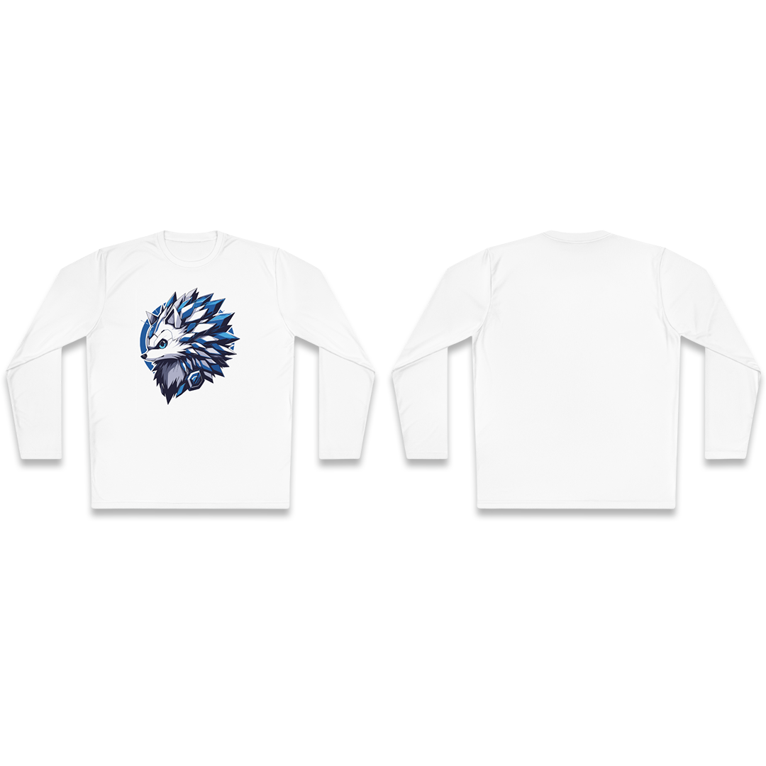 100% Cotton Long Sleeve Tee | Mascot-Hedgehog-014