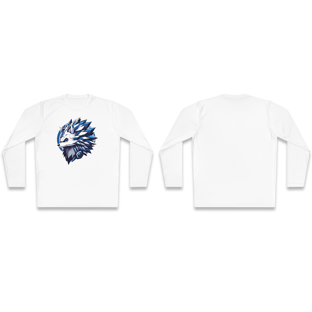100%纯棉长袖T恤 | Mascot-Hedgehog-014