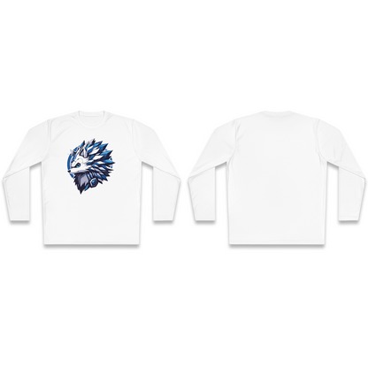 100% Cotton Long Sleeve Tee | Mascot-Hedgehog-014