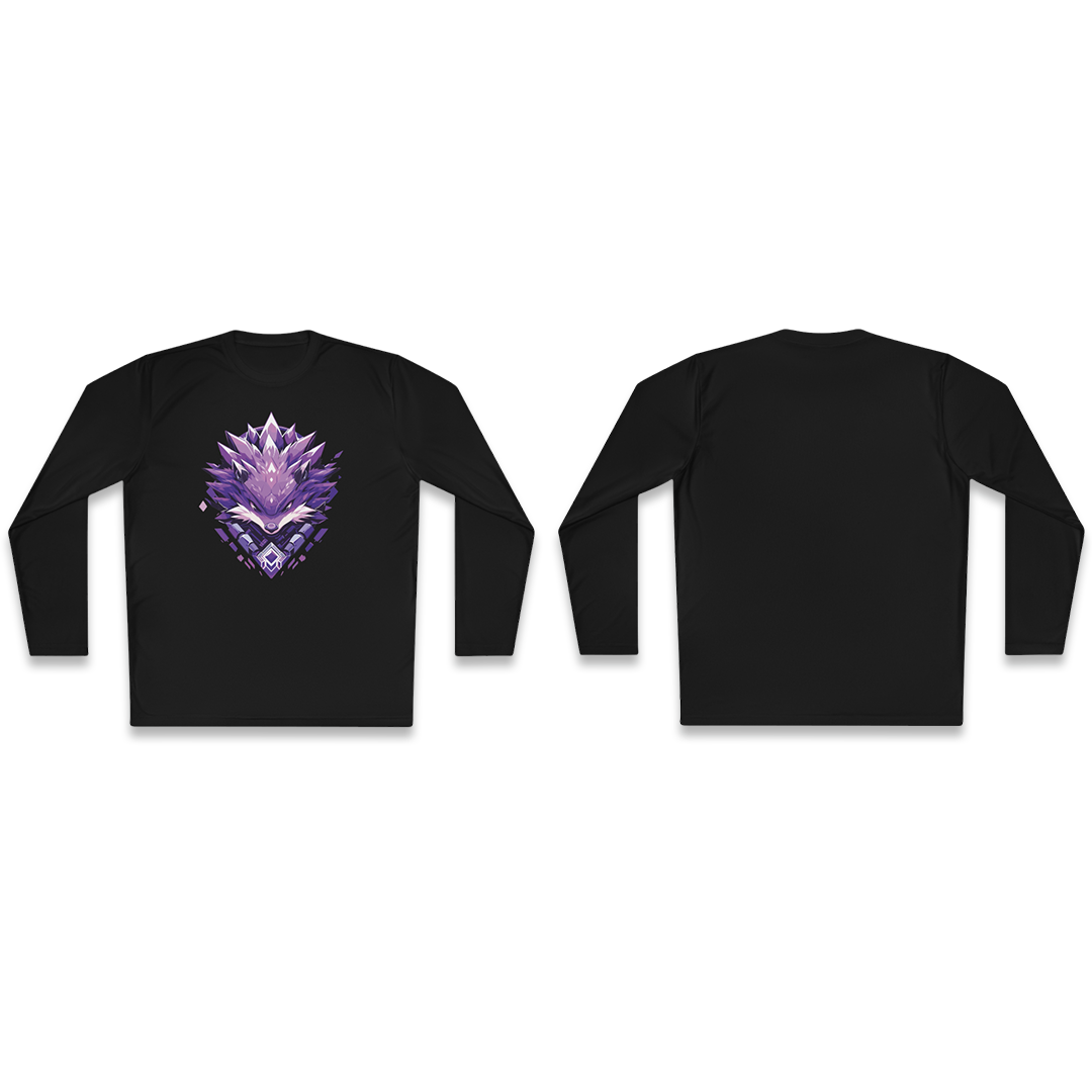 100%纯棉长袖T恤 | Mascot-Hedgehog-015 