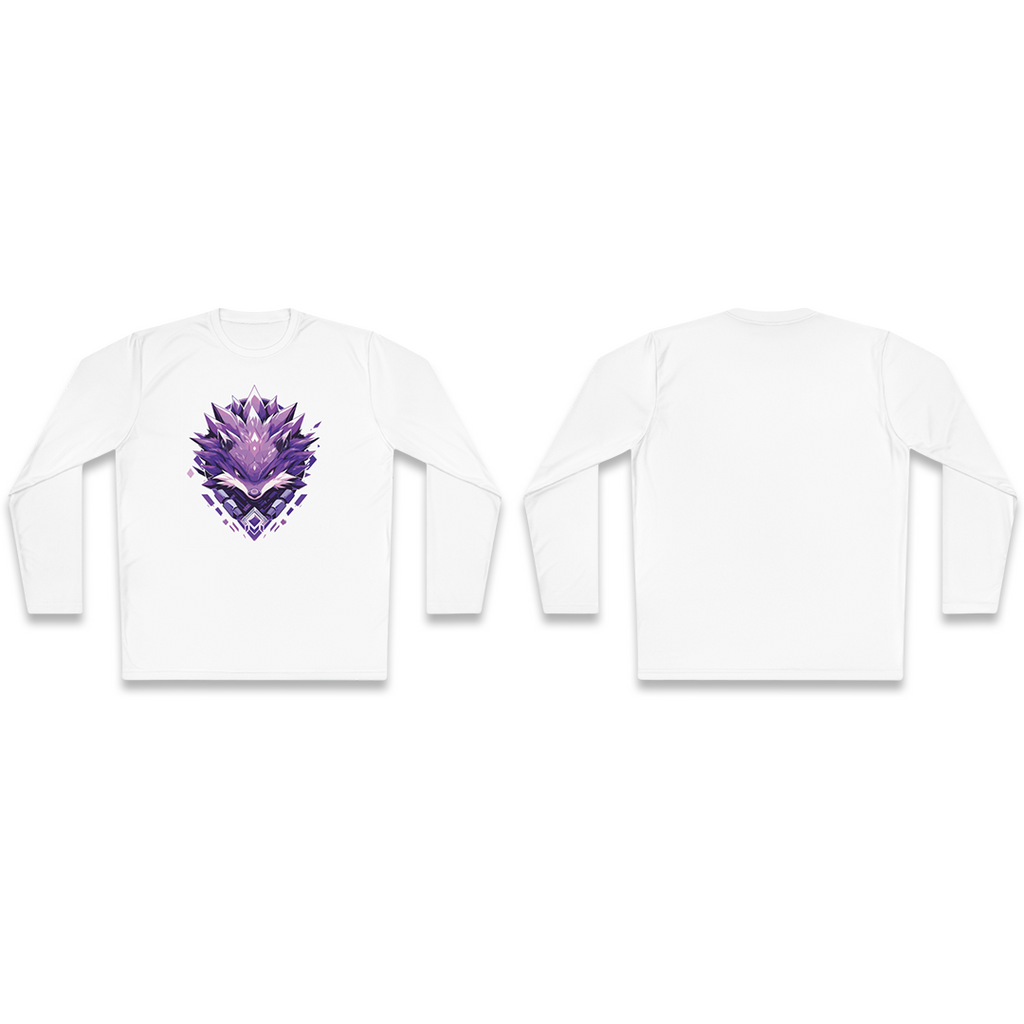 100%纯棉长袖T恤 | Mascot-Hedgehog-015 