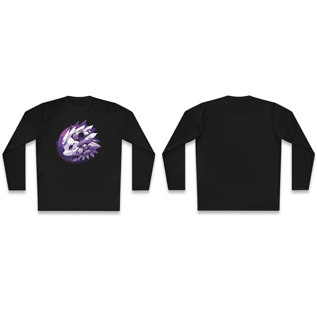 100%纯棉长袖T恤 | Mascot-Hedgehog-016 