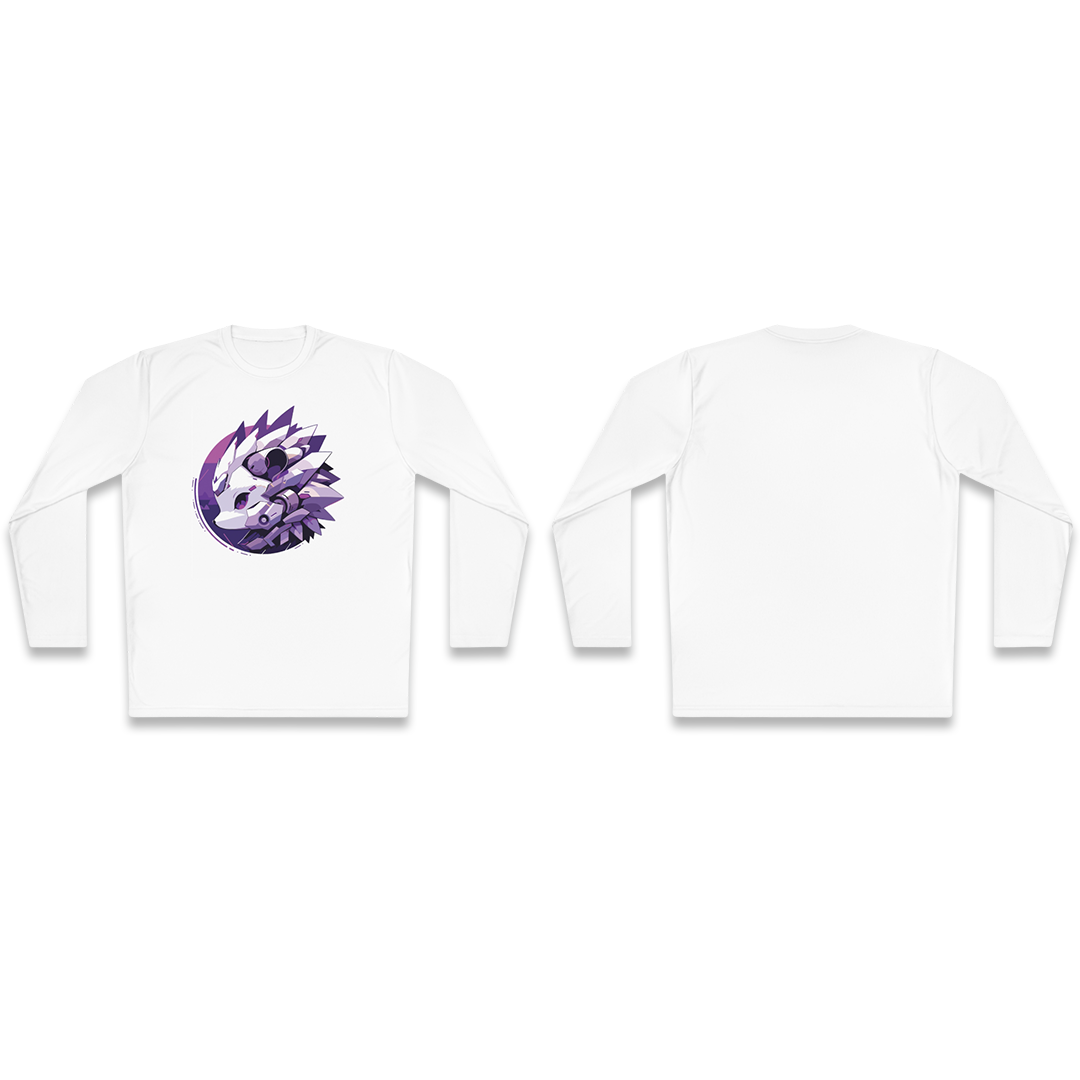 100%纯棉长袖T恤 | Mascot-Hedgehog-016 