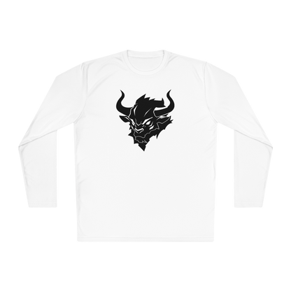 100% Cotton Long Sleeve Tee | Minimalism-Bull-001