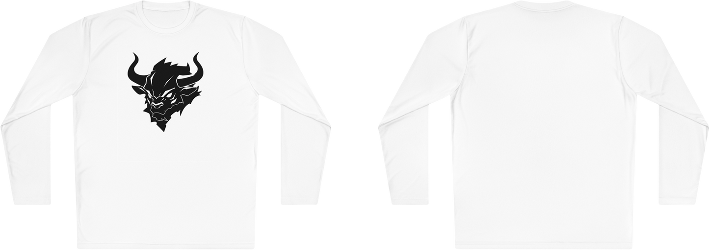 100% Cotton Long Sleeve Tee | Minimalism-Bull-001