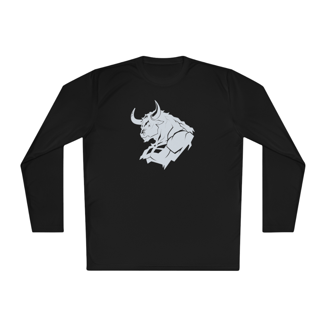 100% Cotton Long Sleeve Tee | Minimalism-Bull-002