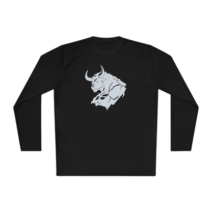 100% Cotton Long Sleeve Tee | Minimalism-Bull-002