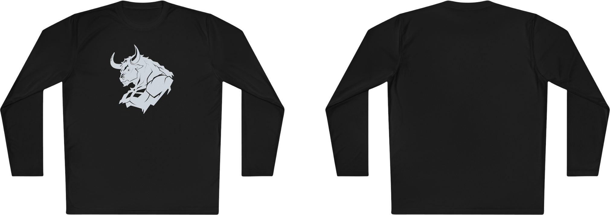 100%纯棉长袖T恤 | Minimalism-Bull-002 