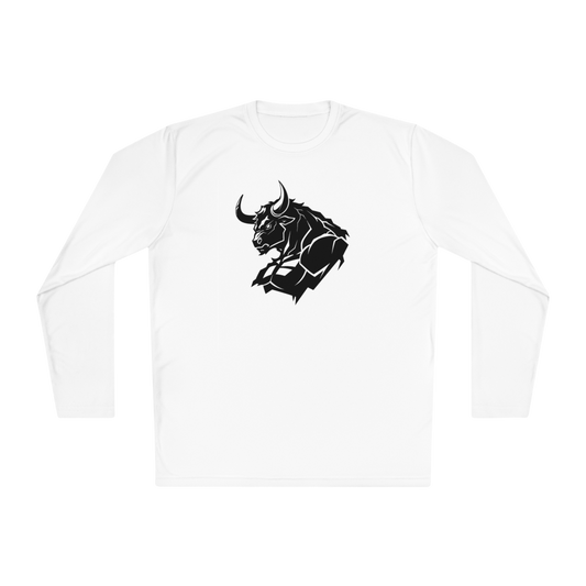 100% Cotton Long Sleeve Tee | Minimalism-Bull-002