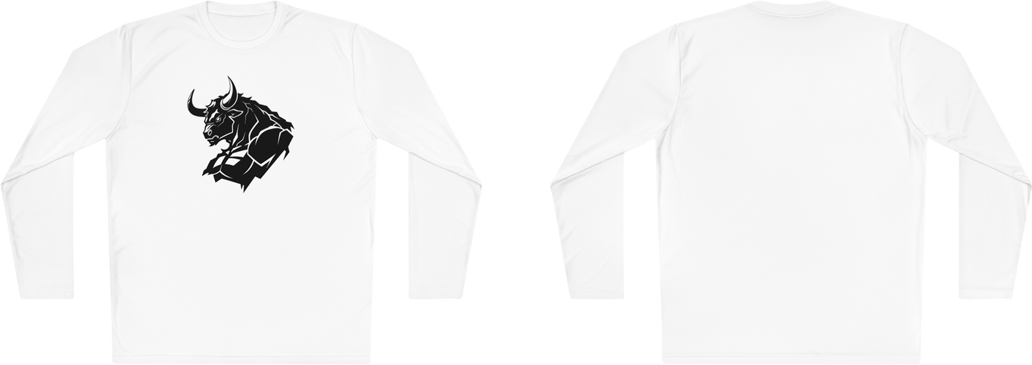 100% Cotton Long Sleeve Tee | Minimalism-Bull-002