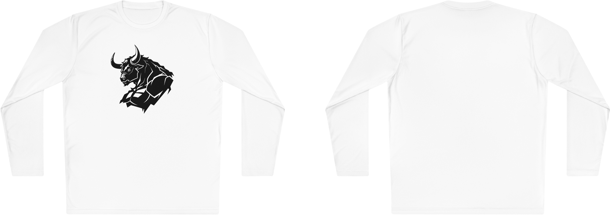 100%纯棉长袖T恤 | Minimalism-Bull-002 