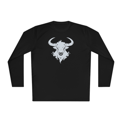 100% Cotton Long Sleeve Tee | Minimalism-Bull-003