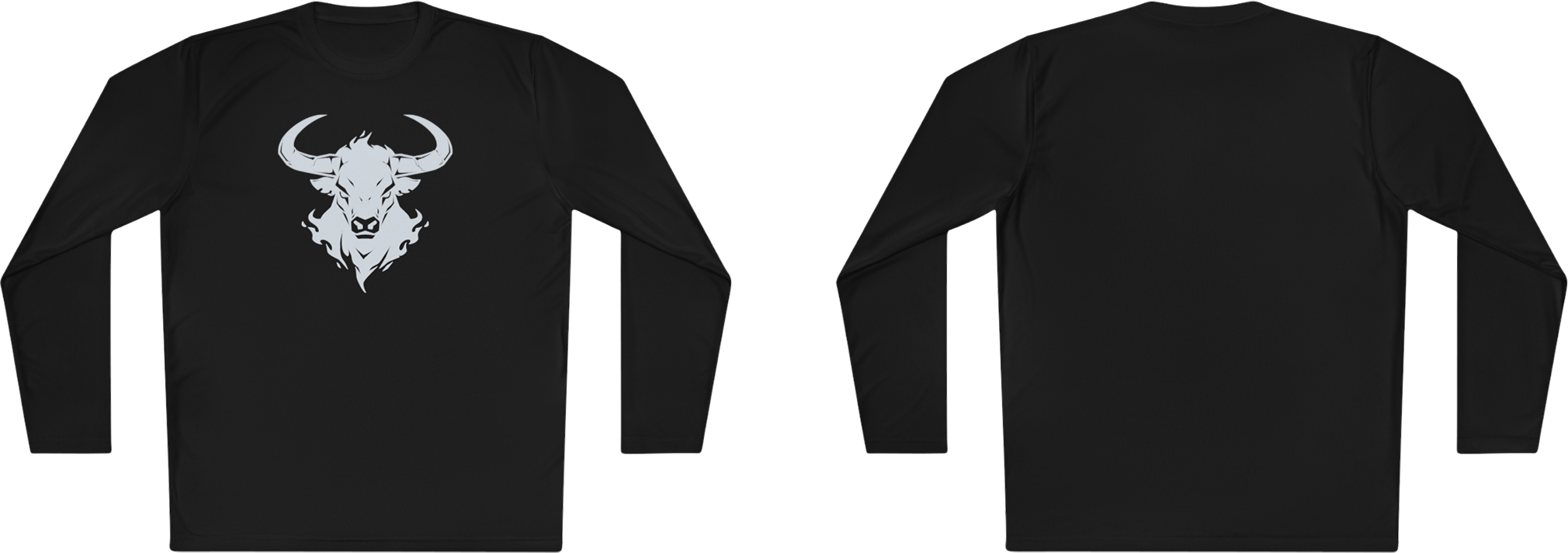 100%纯棉长袖T恤 | Minimalism-Bull-003 