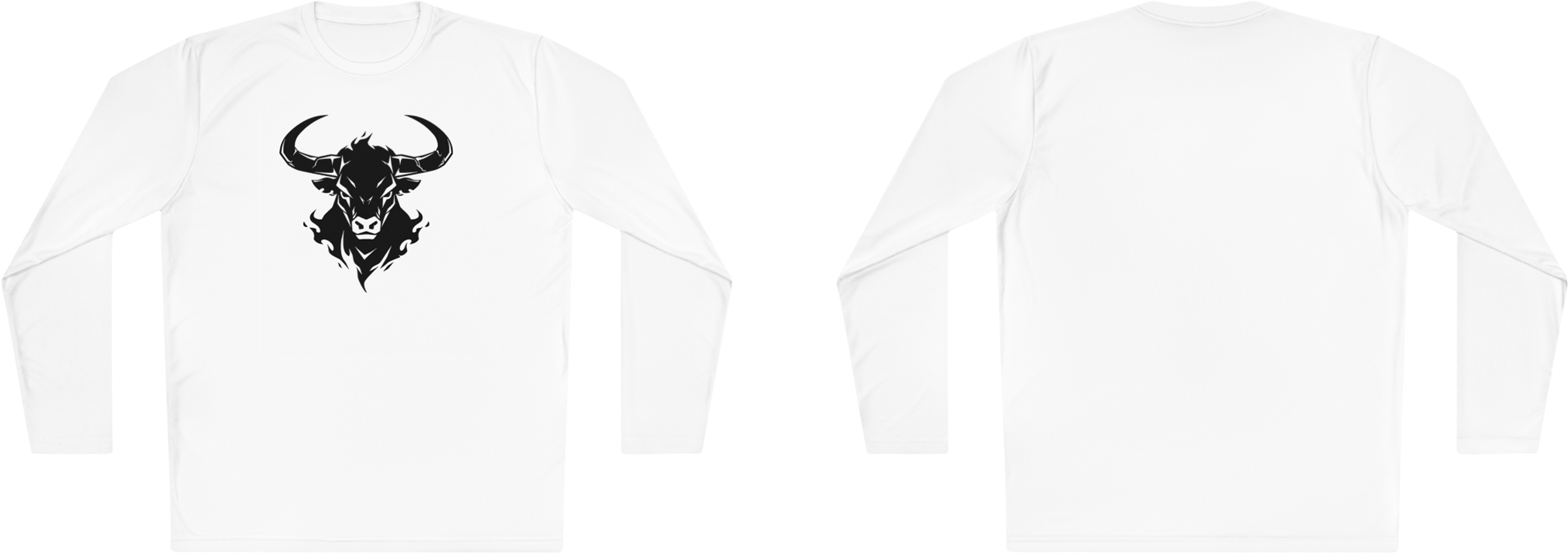 100%纯棉长袖T恤 | Minimalism-Bull-003 