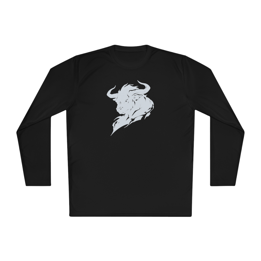 100% Cotton Long Sleeve Tee | Minimalism-Bull-004