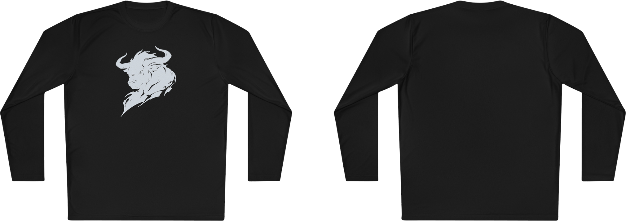100%纯棉长袖T恤 | Minimalism-Bull-004 
