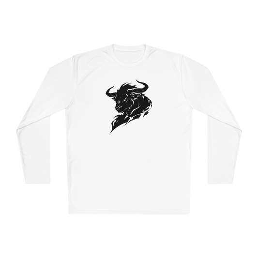 100% Cotton Long Sleeve Tee | Minimalism-Bull-004