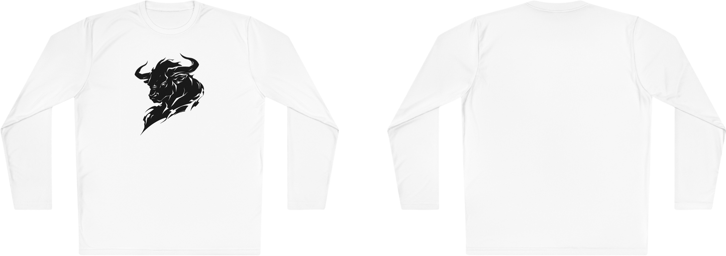 100% Cotton Long Sleeve Tee | Minimalism-Bull-004