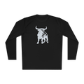 100% Cotton Long Sleeve Tee | Minimalism-Bull-005
