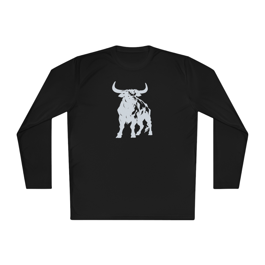 100% Cotton Long Sleeve Tee | Minimalism-Bull-005