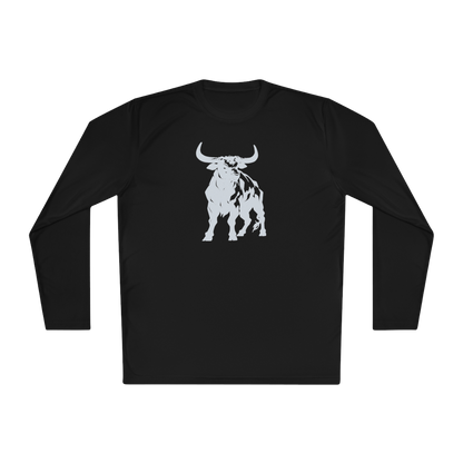 100% Cotton Long Sleeve Tee | Minimalism-Bull-005