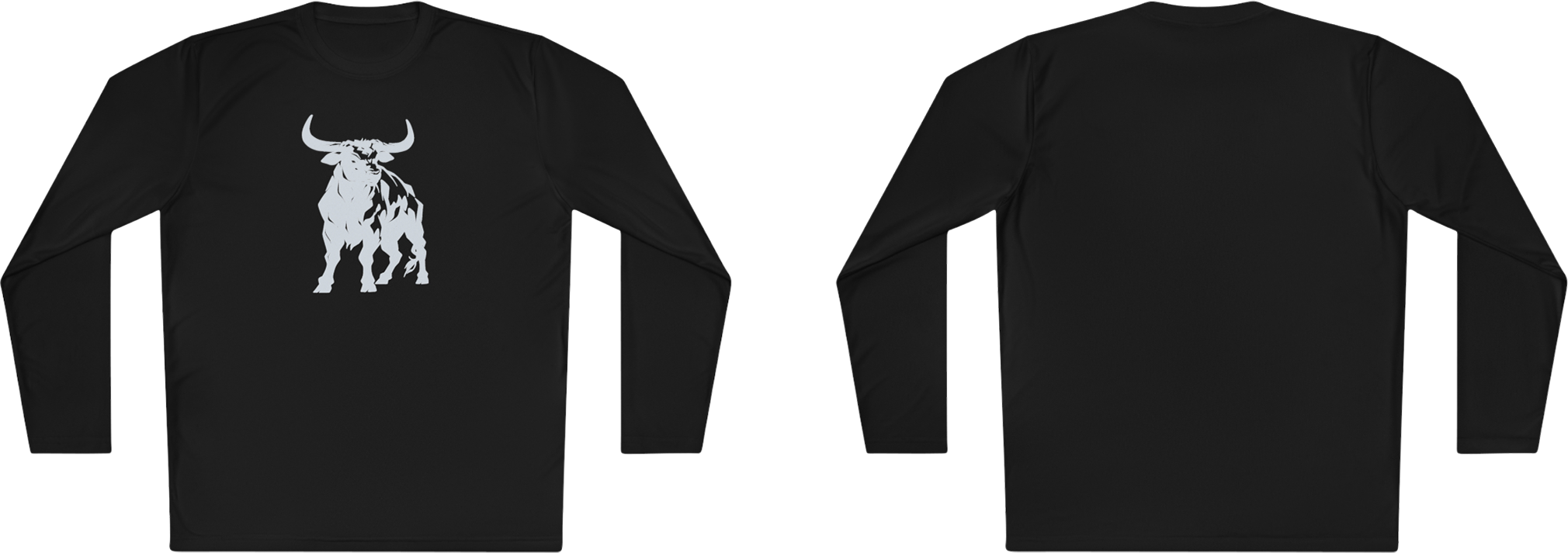 100%纯棉长袖T恤 | Minimalism-Bull-005 