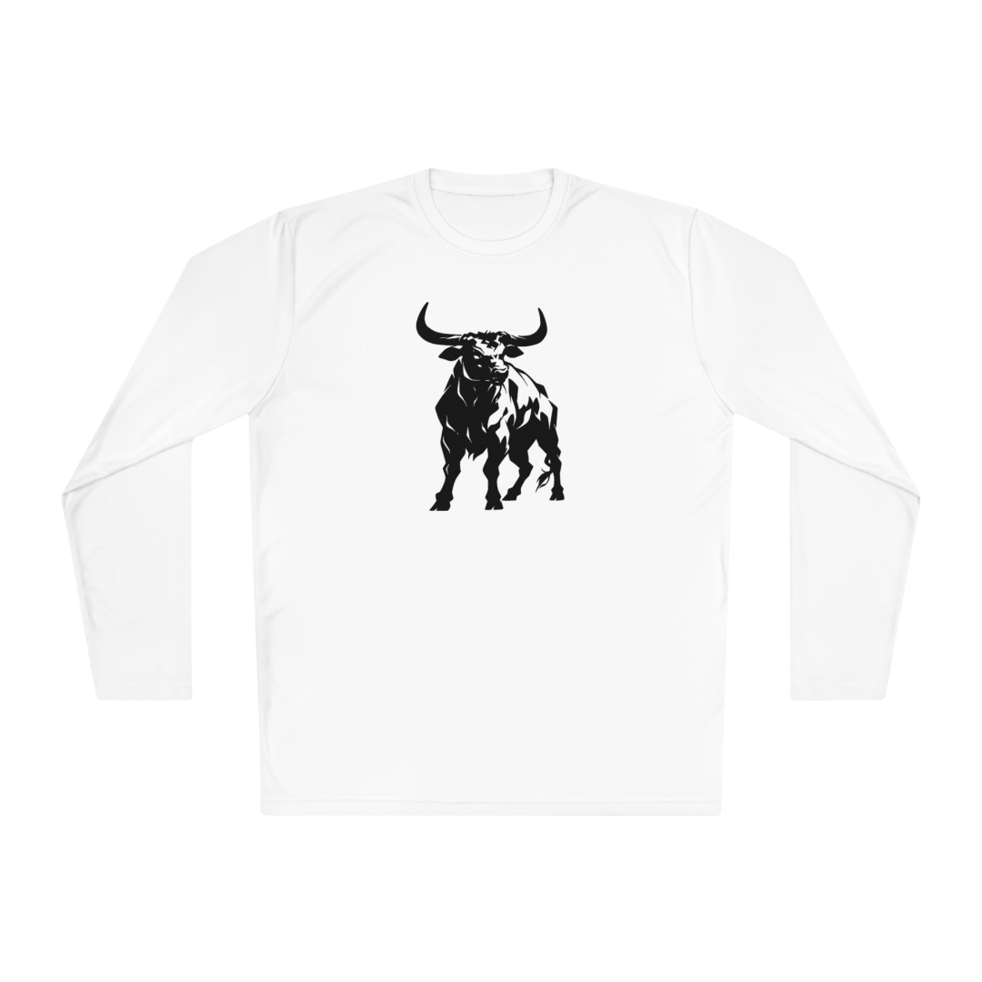 100% Cotton Long Sleeve Tee | Minimalism-Bull-005