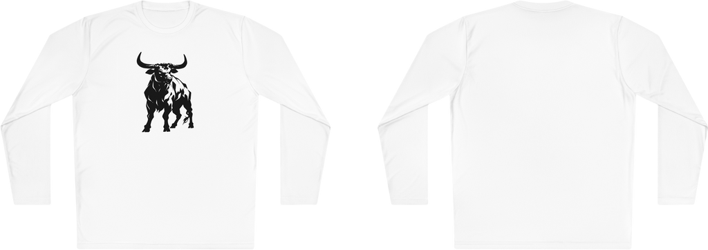 100% Cotton Long Sleeve Tee | Minimalism-Bull-005