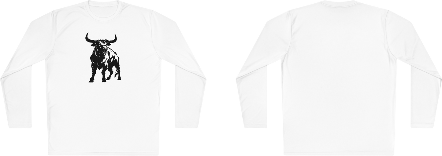 100% Cotton Long Sleeve Tee | Minimalism-Bull-005