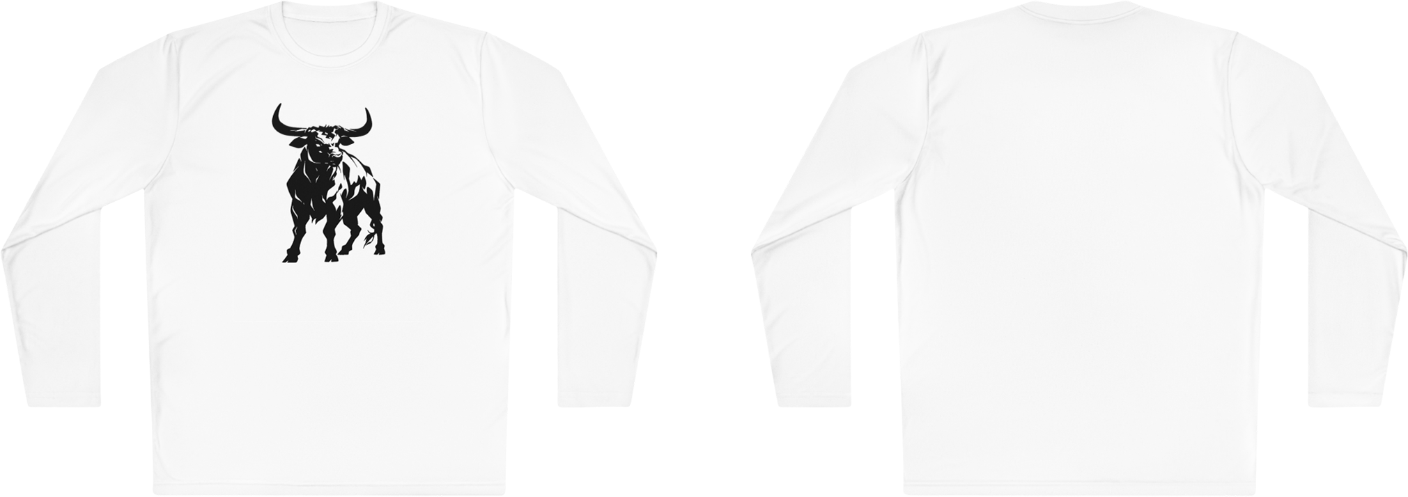 100%纯棉长袖T恤 | Minimalism-Bull-005 