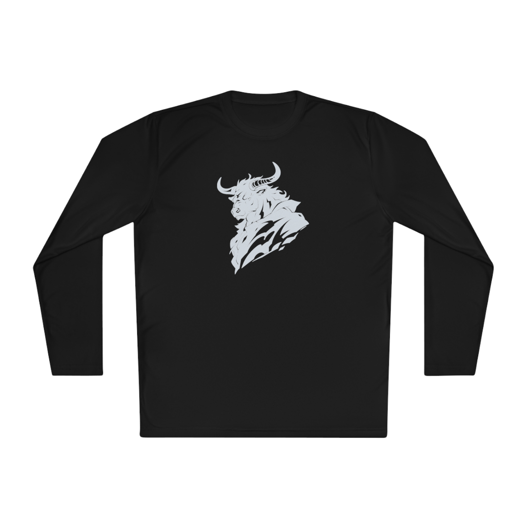 100% Cotton Long Sleeve Tee | Minimalism-Bull-006