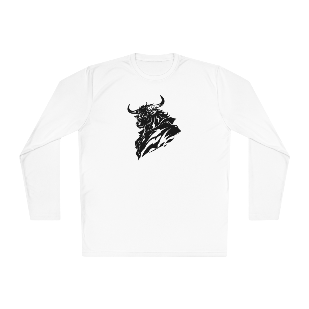 100% Cotton Long Sleeve Tee | Minimalism-Bull-006