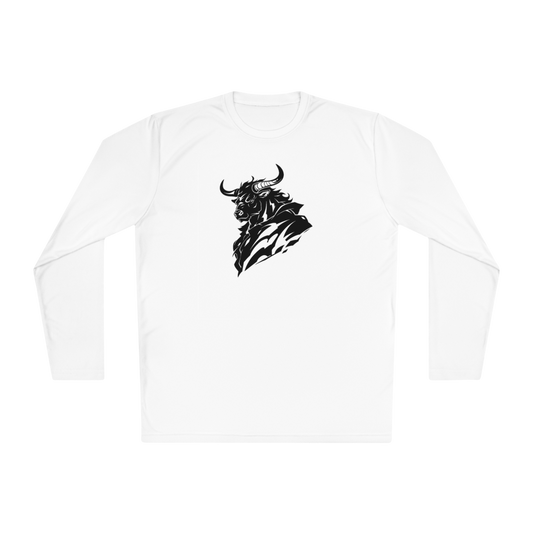 100% Cotton Long Sleeve Tee | Minimalism-Bull-006