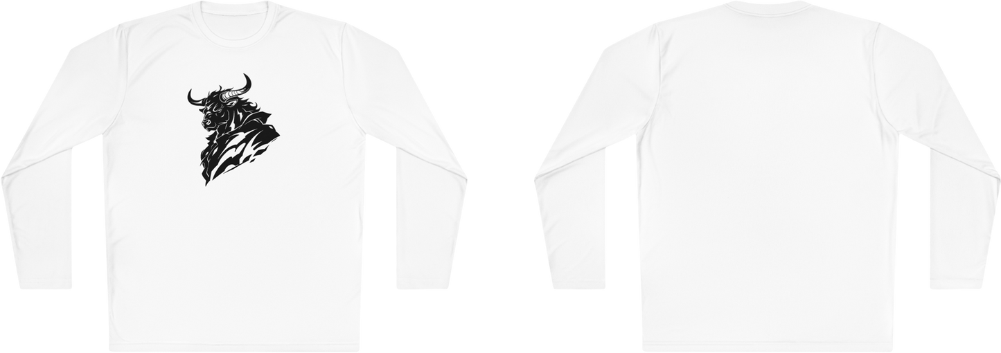 100% Cotton Long Sleeve Tee | Minimalism-Bull-006