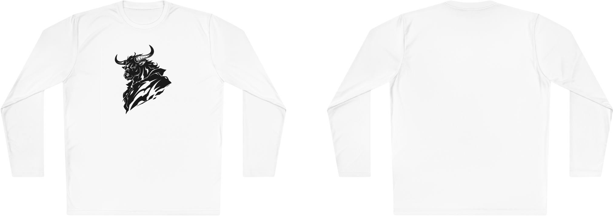 100%纯棉长袖T恤 | Minimalism-Bull-006 