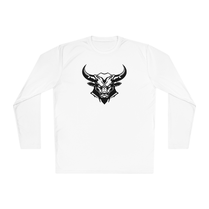 100% Cotton Long Sleeve Tee | Minimalism-Bull-007