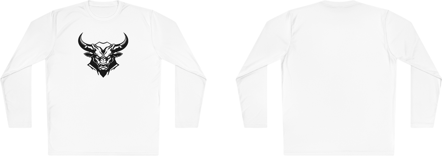 100% Cotton Long Sleeve Tee | Minimalism-Bull-007