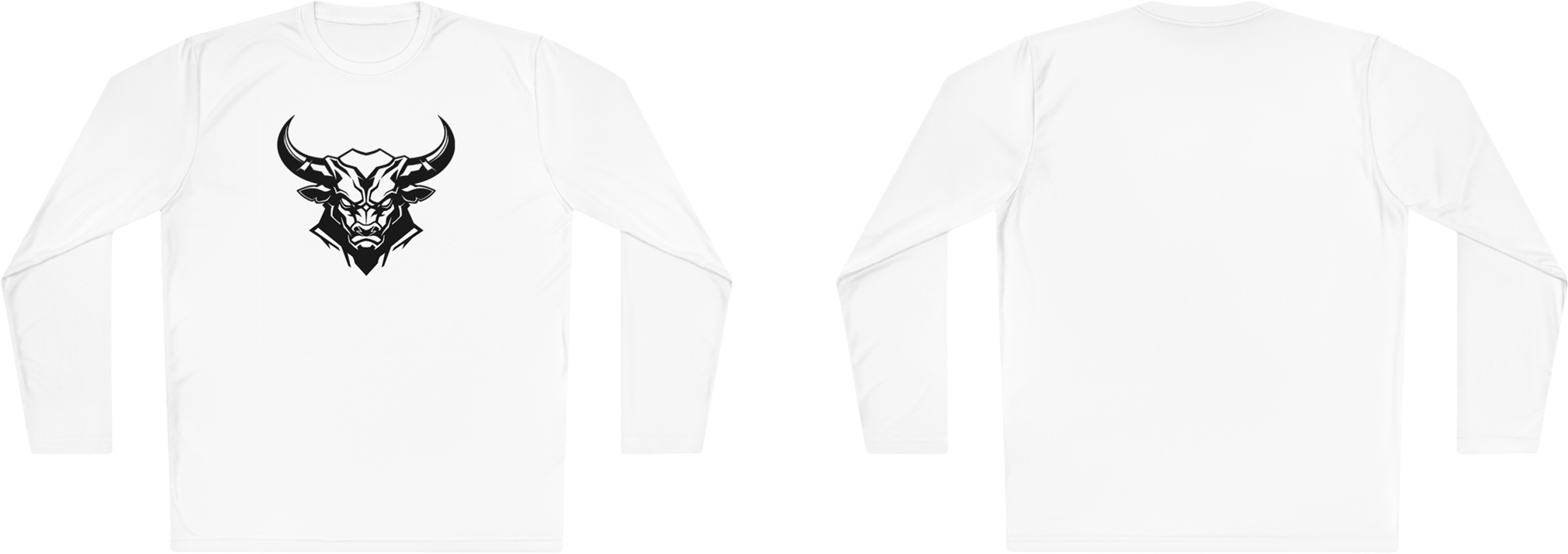 100%纯棉长袖T恤 | Minimalism-Bull-007 