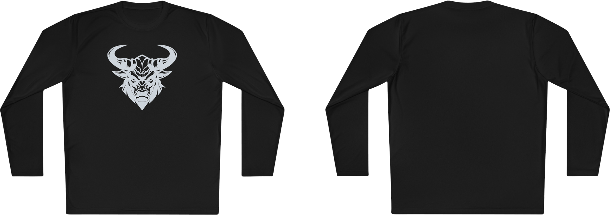 100%纯棉长袖T恤 | Minimalism-Bull-008 
